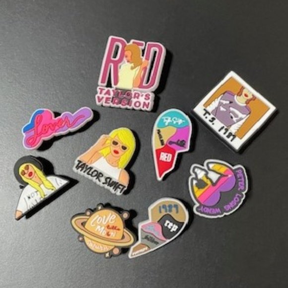 *NEW - 29 pcs* CUTE Taylor Swift Eras Movie Tour Shoe Charms for Your Crocs - Picture 3 of 9